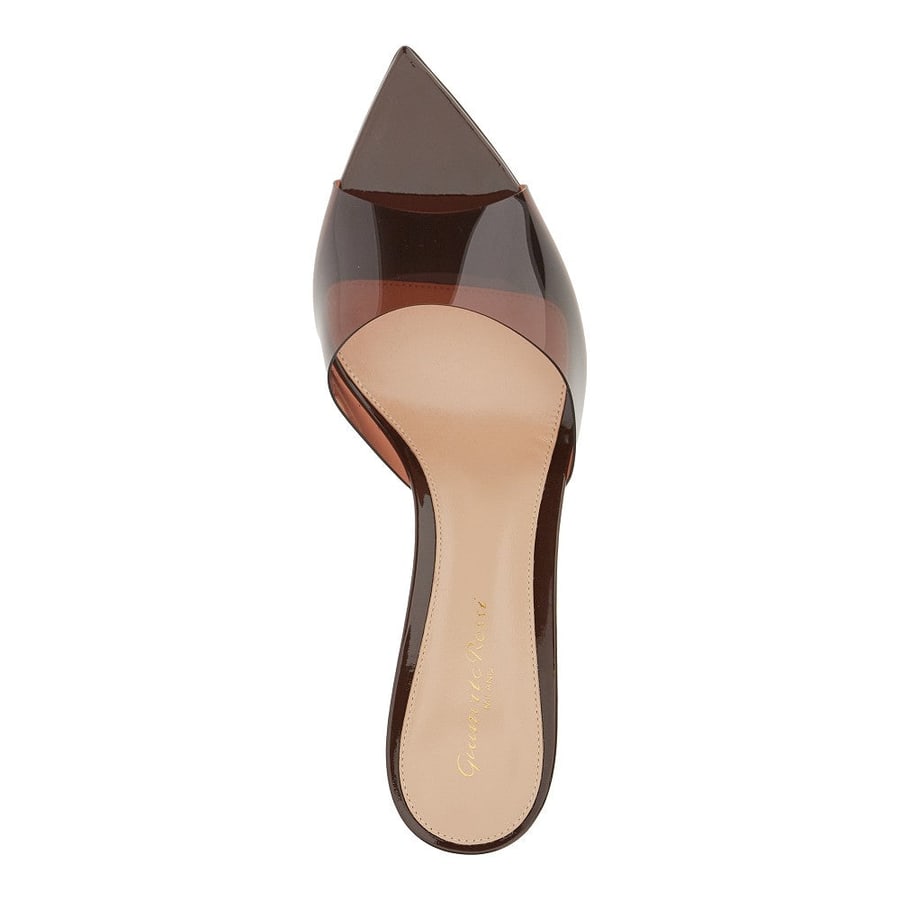 GIANVITO ROSSI Mules 'Elle' in PVC, view 4