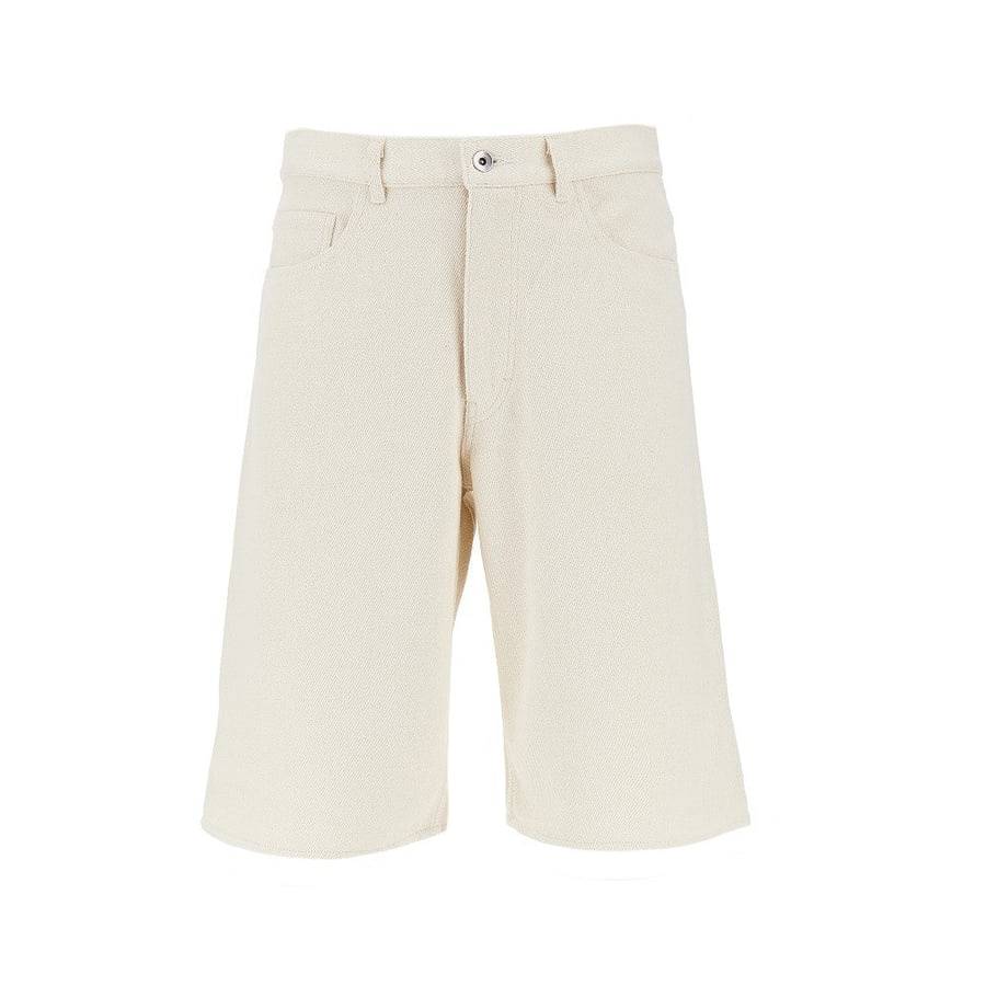AURALEE Bermuda in denim di seta