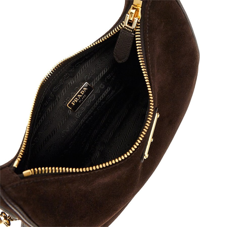 Prada Borsa 'Prada Re-Edition 2005' in suede, view 3