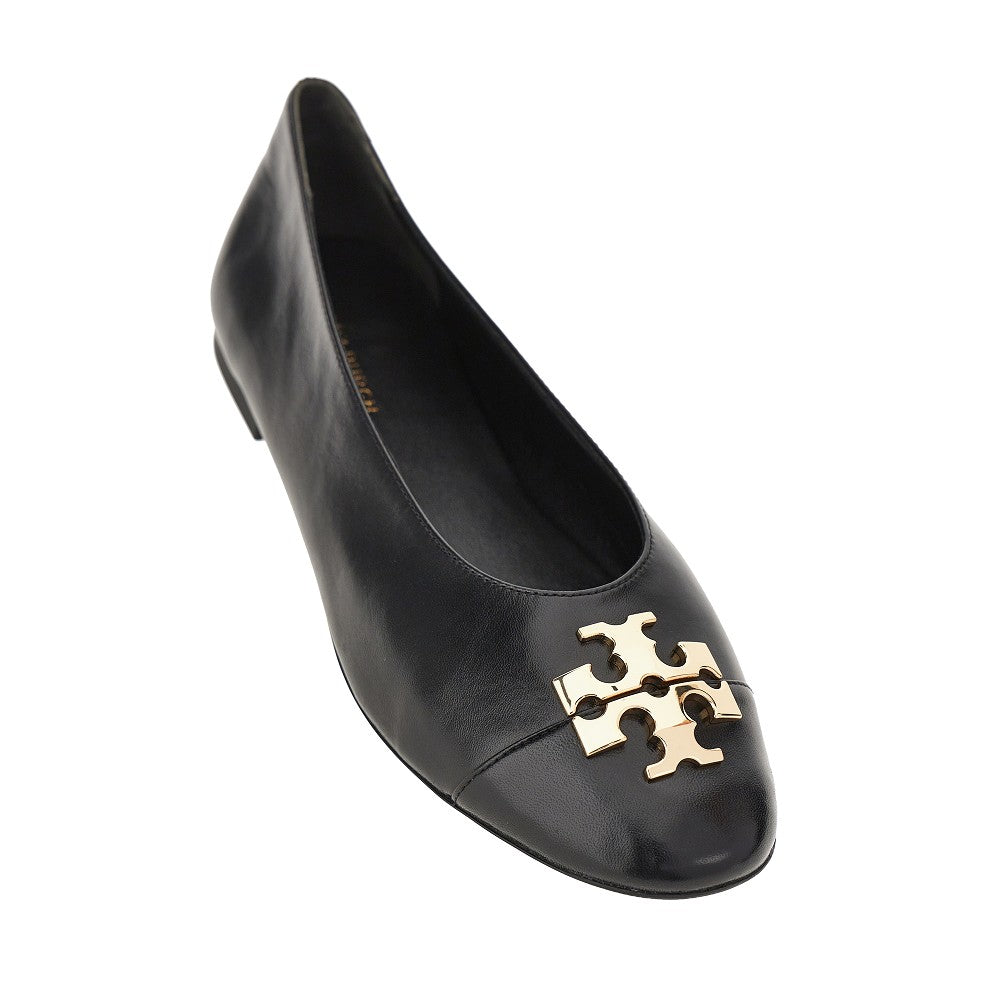 Tory Burch Ballerine 'Charlie' in nappa, view 2