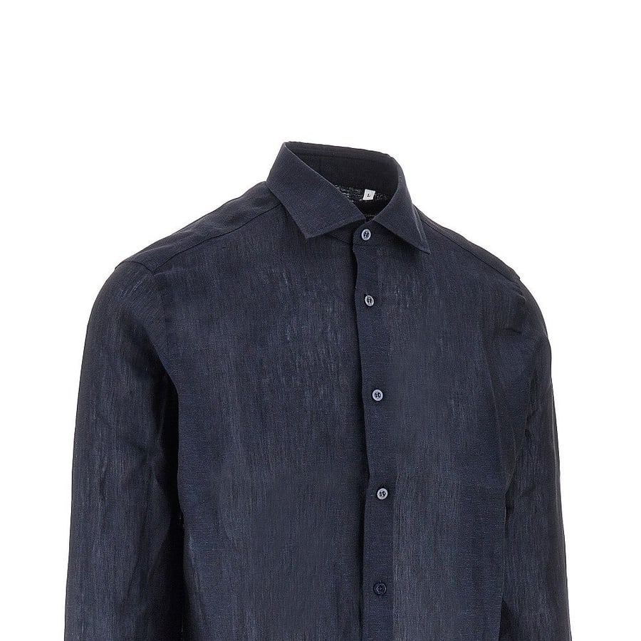 Herno Camicia in Summer Linen, view 2