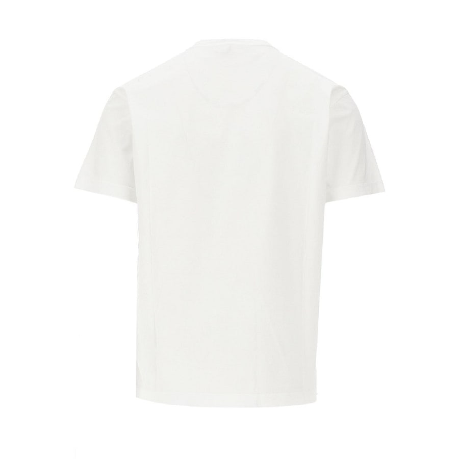 Stone Island T-shirt con patch logo Rosa dei Venti, view 3