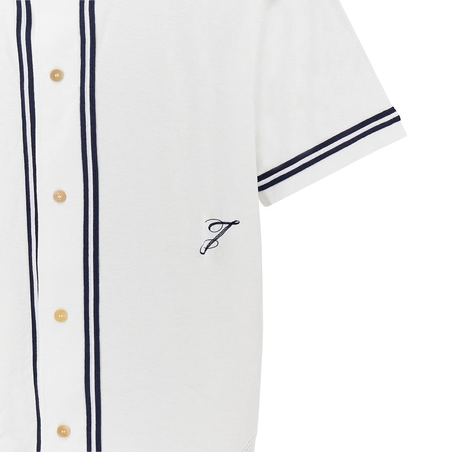 Jacquemus Camicia 'Baseball' in cotone e canapa, view 2