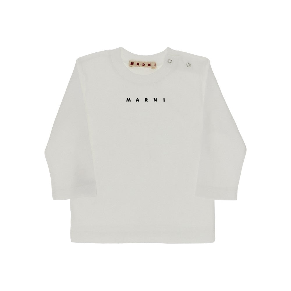 Marni T-shirt a manica lunga con logo