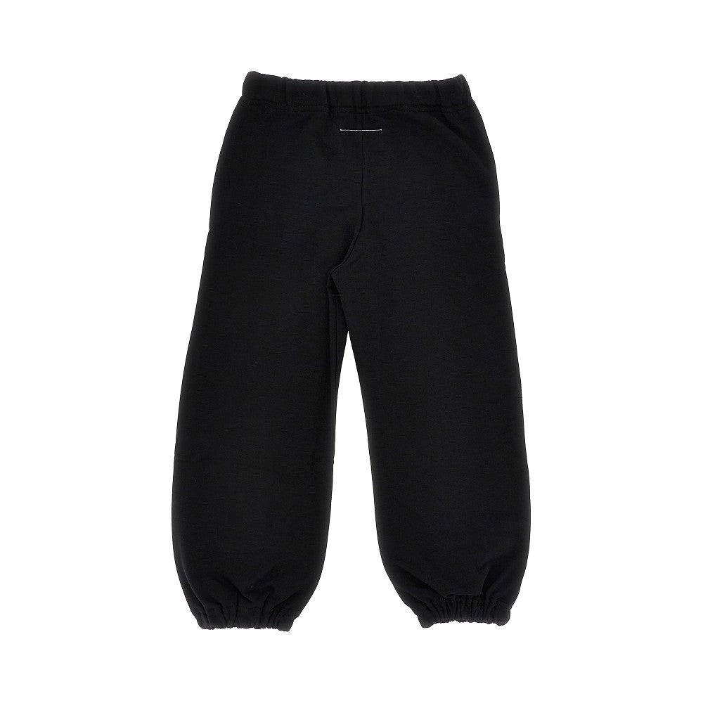 MM6 Pantalone sportivo con stampa Numeric Logo, view 2