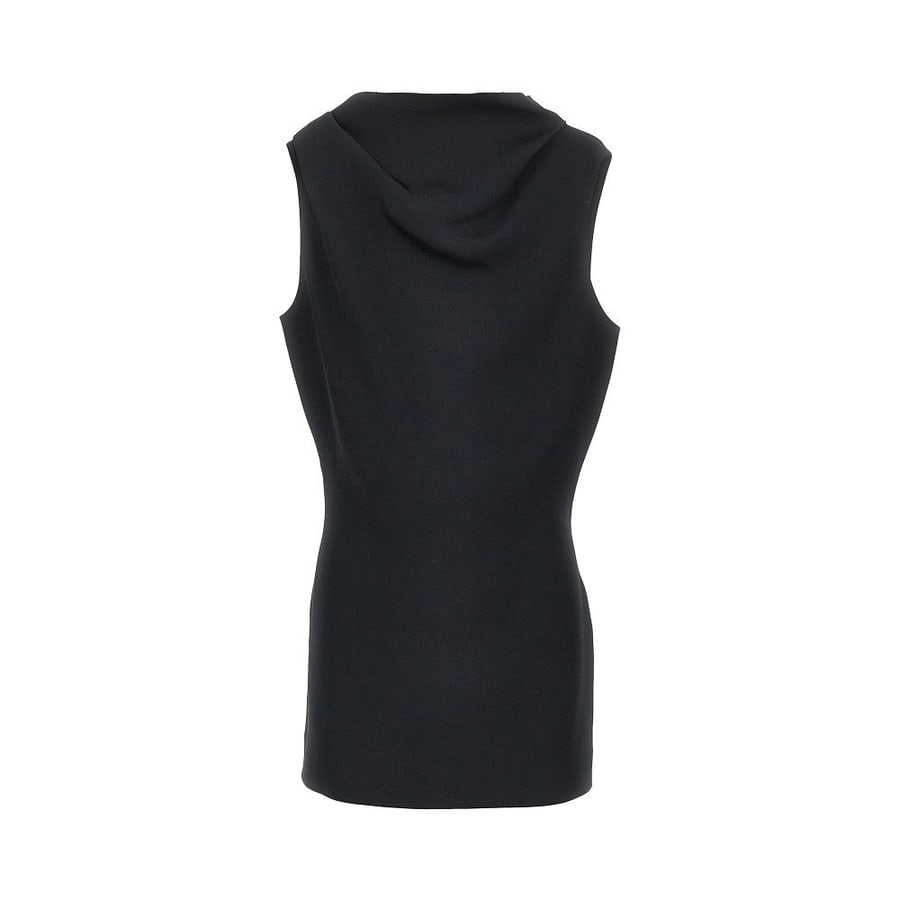 KHAITE Mini abito in crepe satin