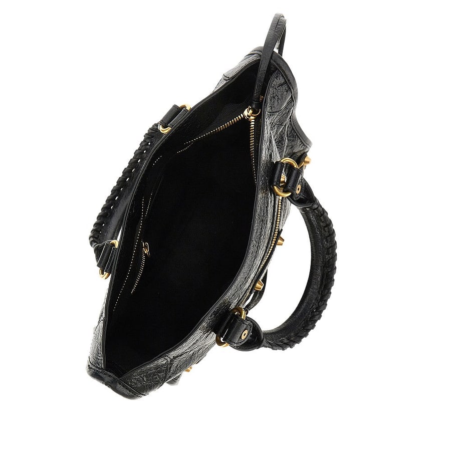 Balenciaga Borsa 'Le City' piccola in pelle Arena, view 3