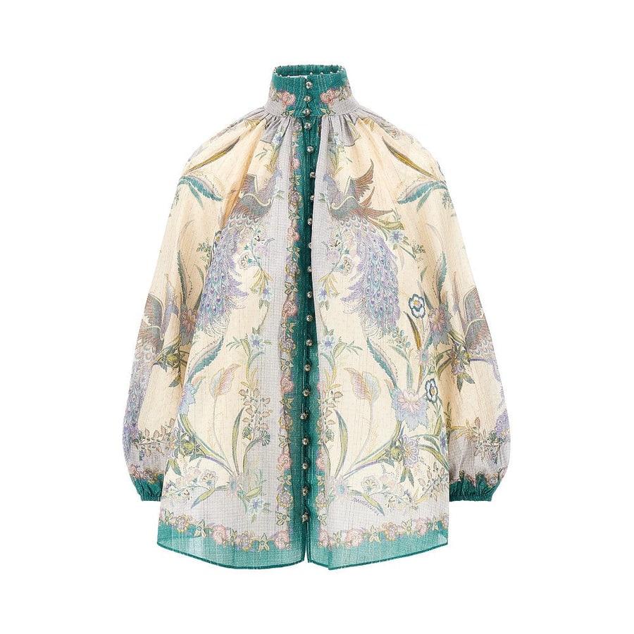 Zimmermann Blusa in cotone e seta 'Indra'