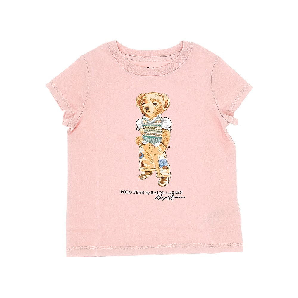 Ralph Lauren T-shirt con stampa Polo Bear