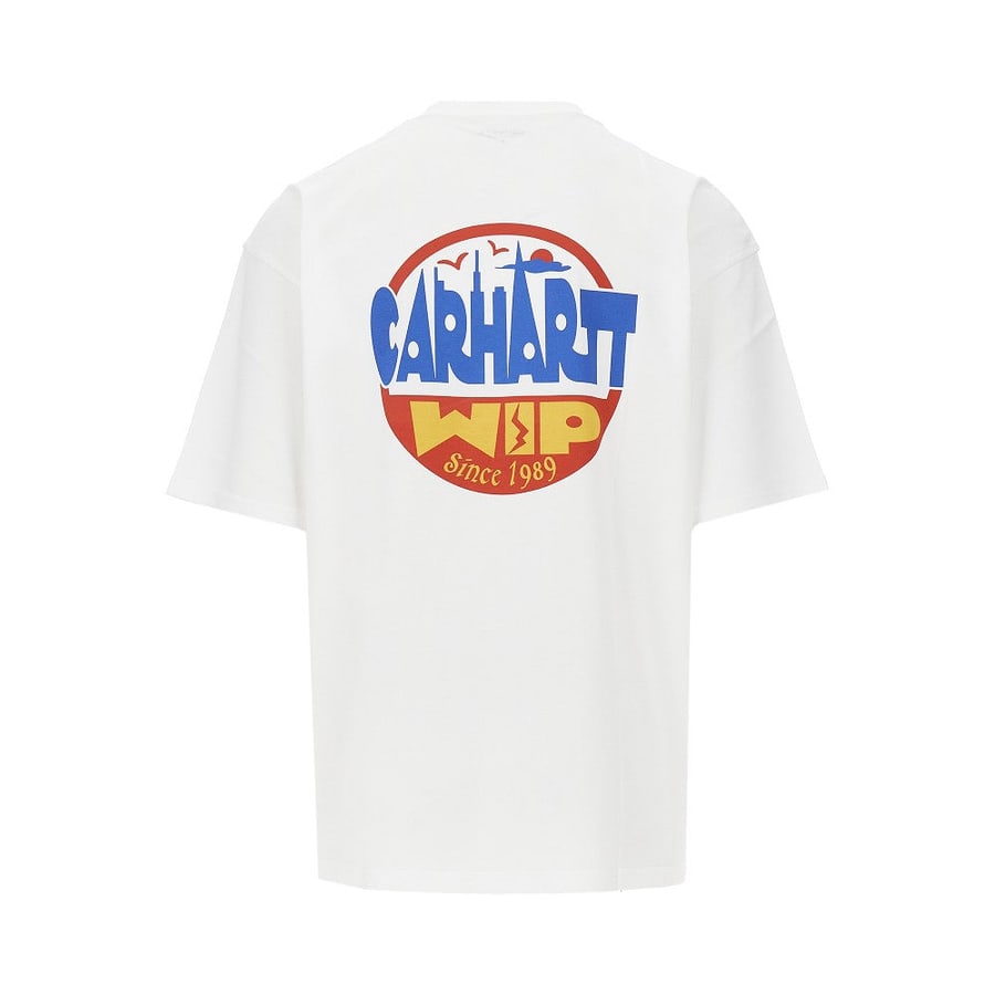 Carhartt WIP T-shirt con stampa 'Luggage Label', view 3