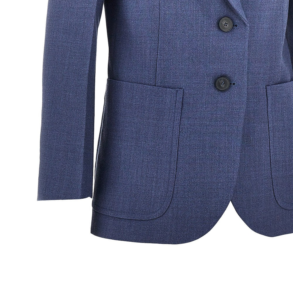 Victoria Beckham Giacca monopetto 'Katherine' in misto lana, view 2