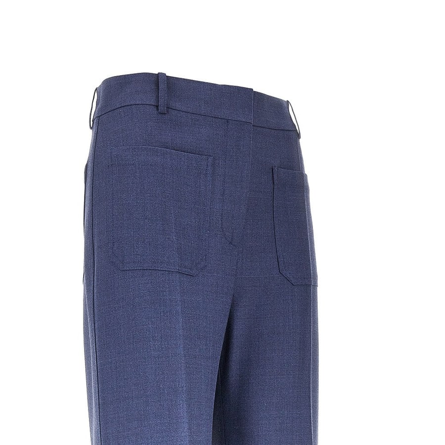 Victoria Beckham Pantalone in misto lana 'Alina', view 2
