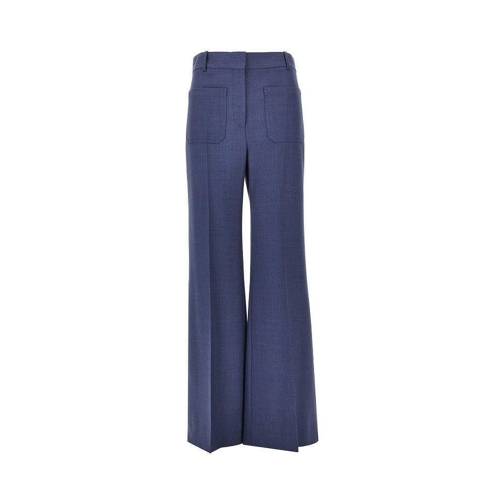 Victoria Beckham Pantalone in misto lana 'Alina'