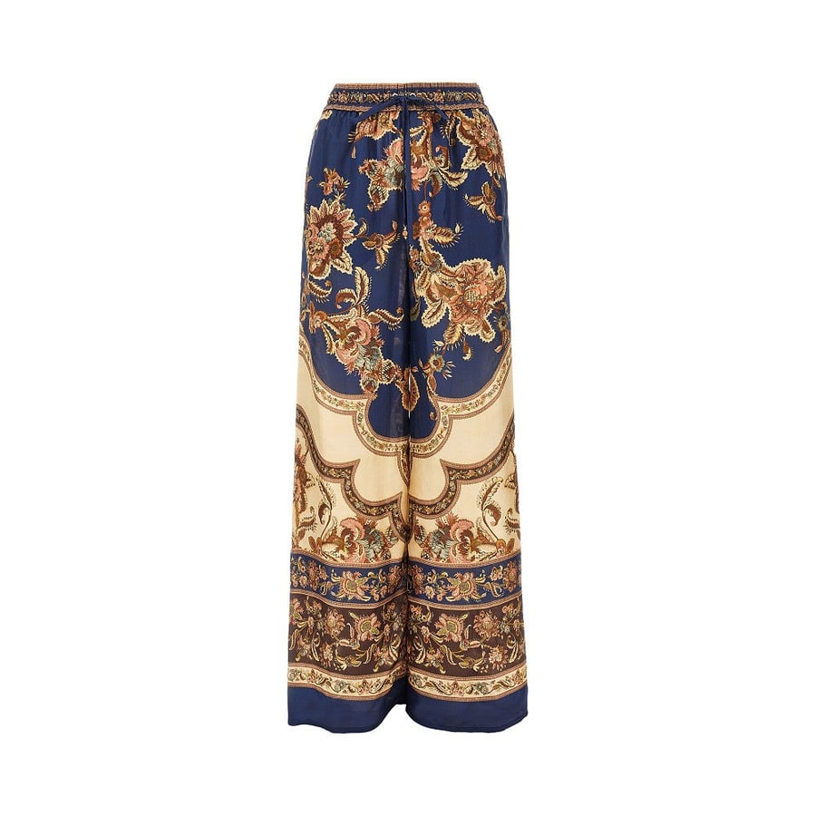 Zimmermann Pantalone in seta 'Aster'