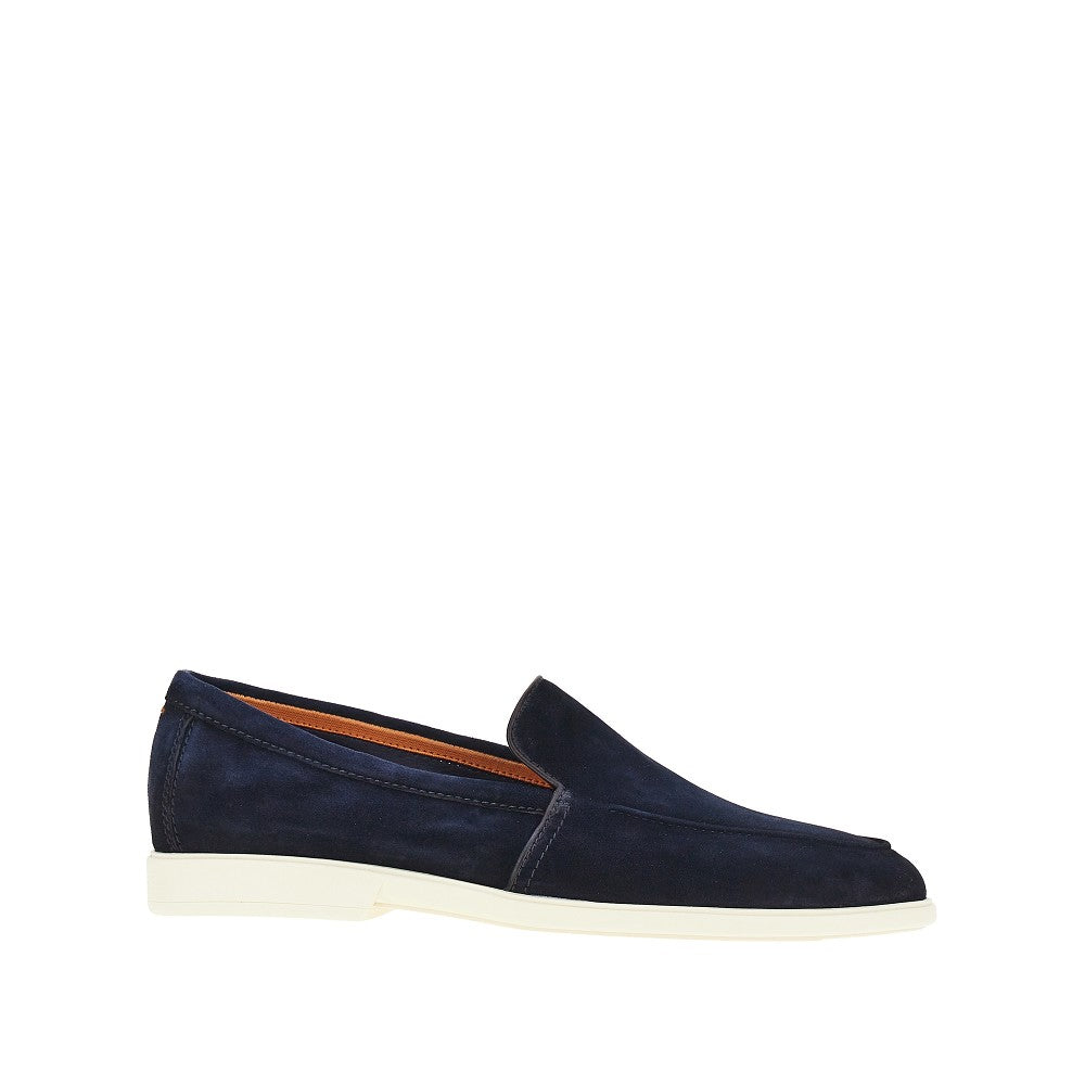 SANTONI Mocassini 'Malibu' in pelle scamosciata