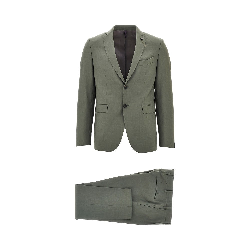 SANTANIELLO Abito sartoriale monopetto in misto lana