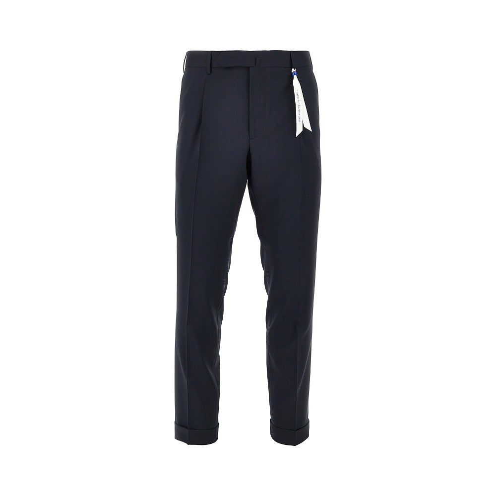 SANTANIELLO Pantalone 'Corice Rima' in lana