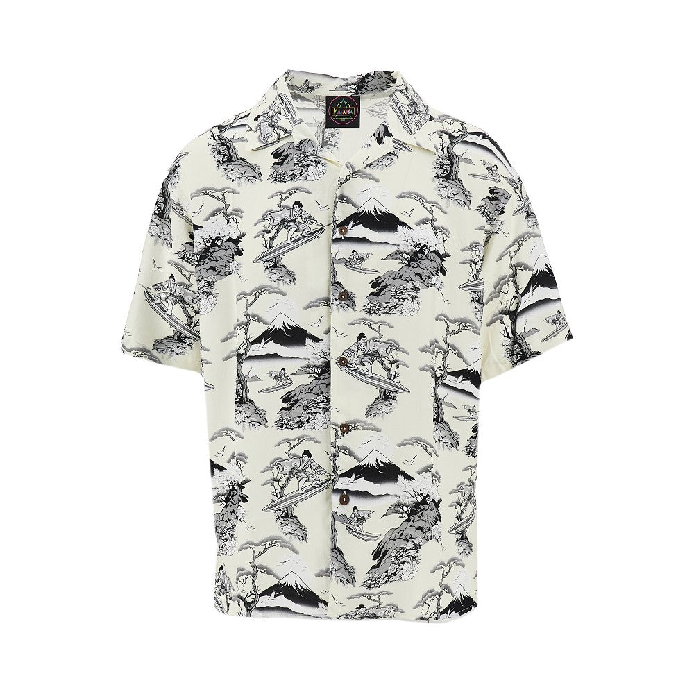 MAUNA KEA Camicia in viscosa stampata