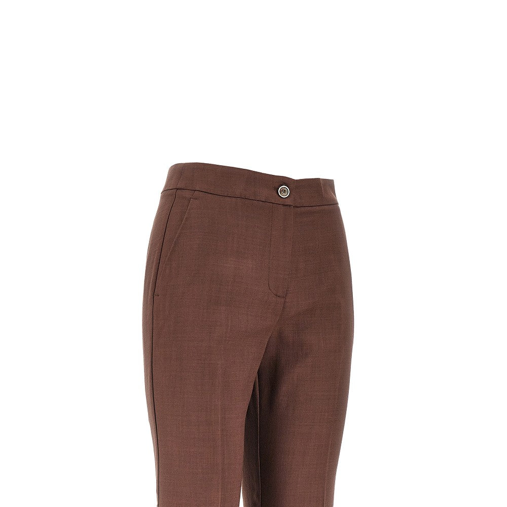 Pinko Pantalone svasato in misto viscosa stretch