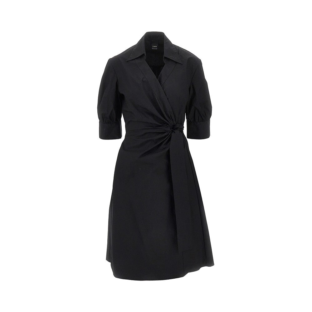 Pinko Abito midi a portafoglio in cotone stretch