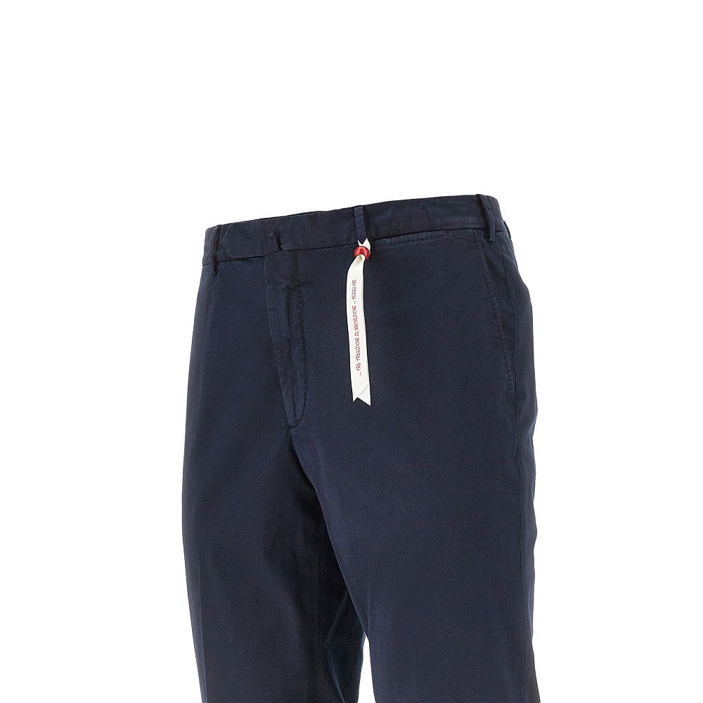 SANTANIELLO Pantalone 'Evoluto' in twill stretch, view 2