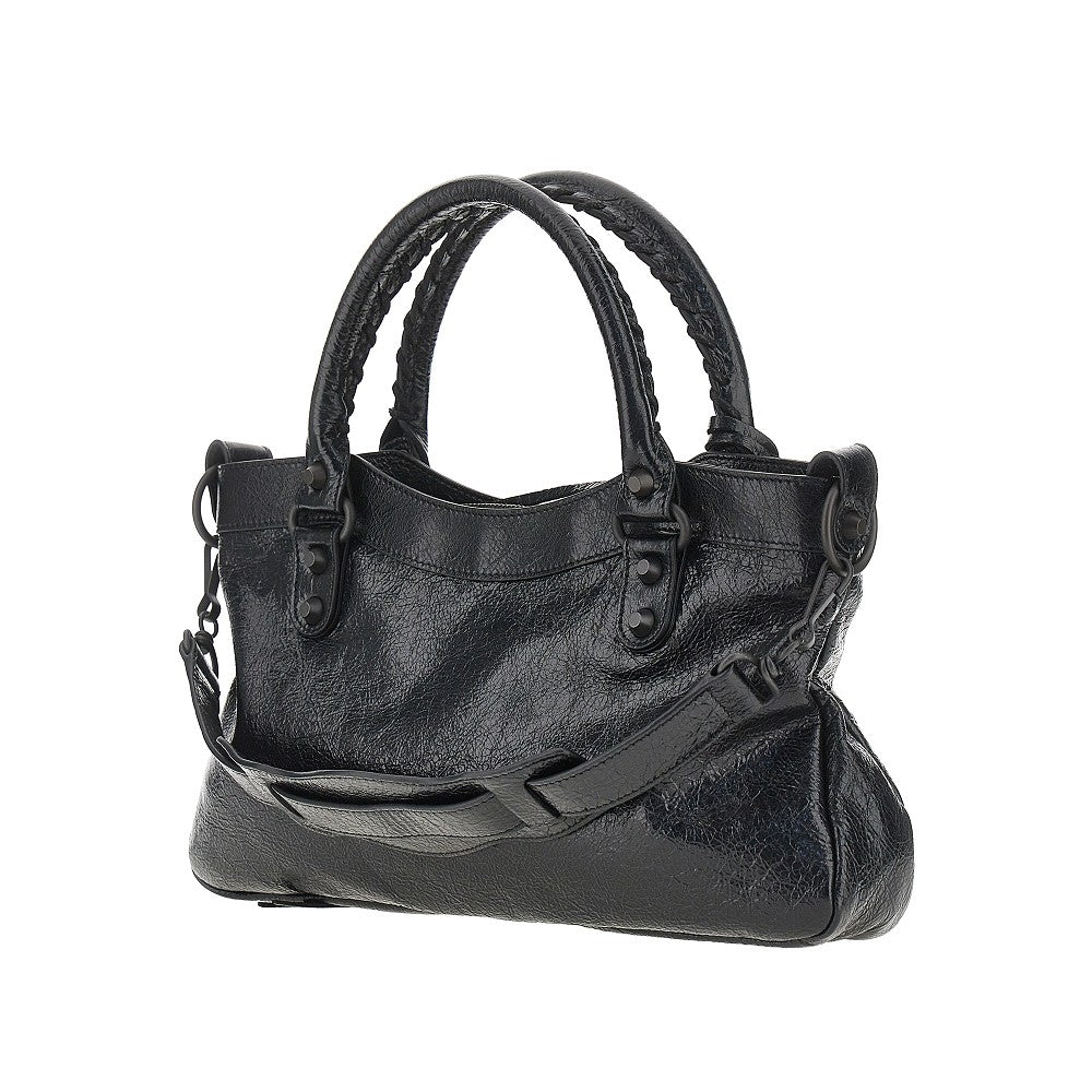 Balenciaga Borsa 'Le City First' in pelle Arena, view 2