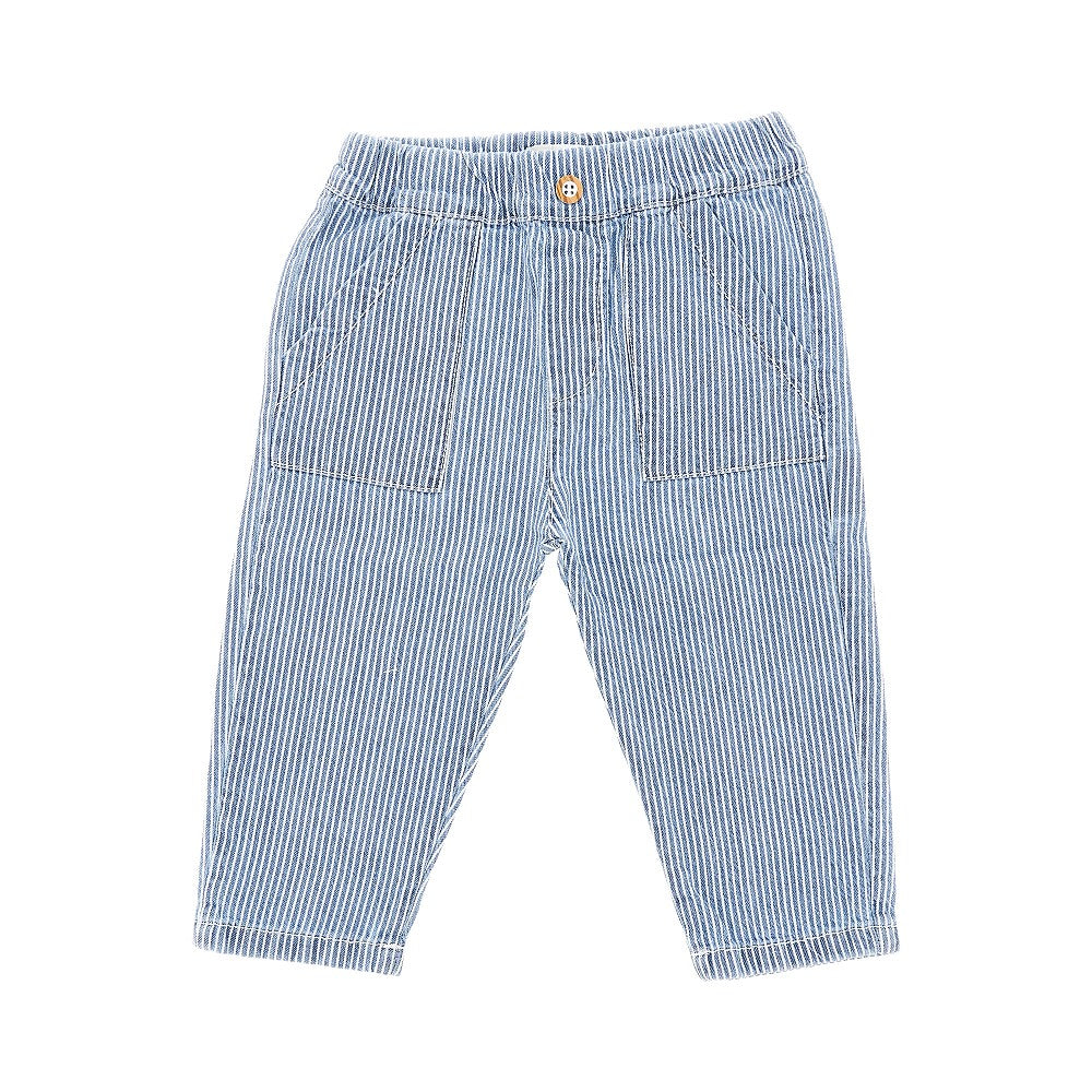 1 + IN THE FAMILY Pantalone in denim a righe