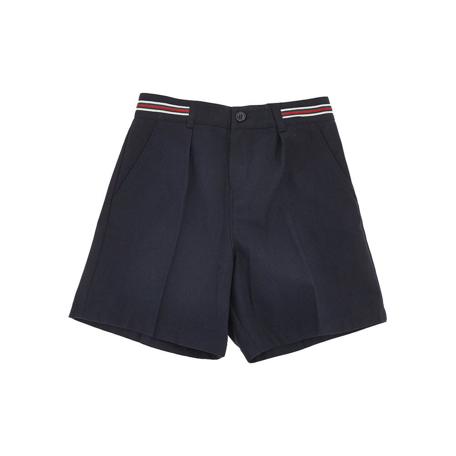 Gucci Bermuda in cotone con nastro Web