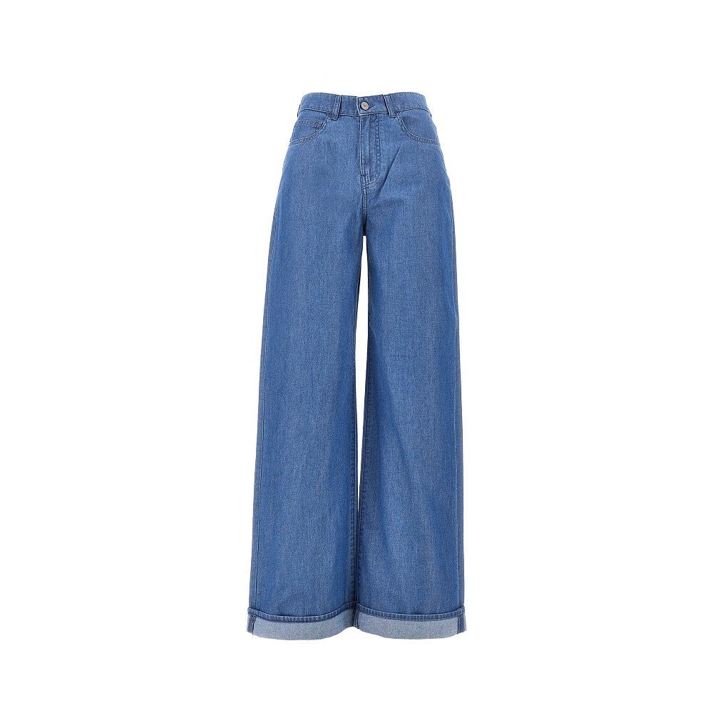 Emporio Armani Pantalone 'J8B' in denim lavato