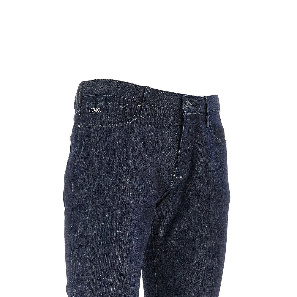 Emporio Armani Pantalone J06 in denim, view 2