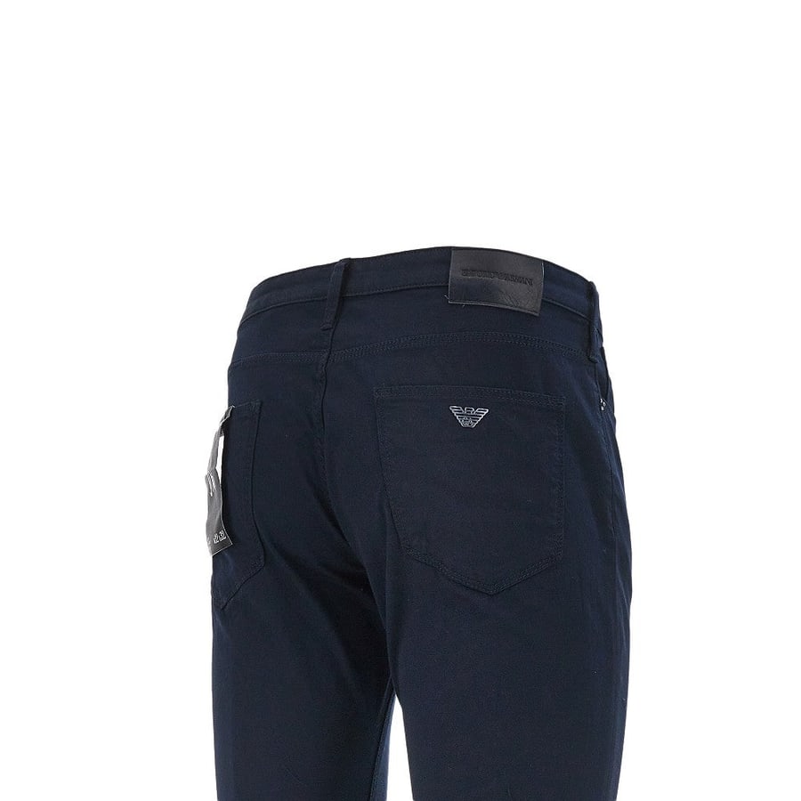 Emporio Armani Pantalone J06 in tela stretch, view 4