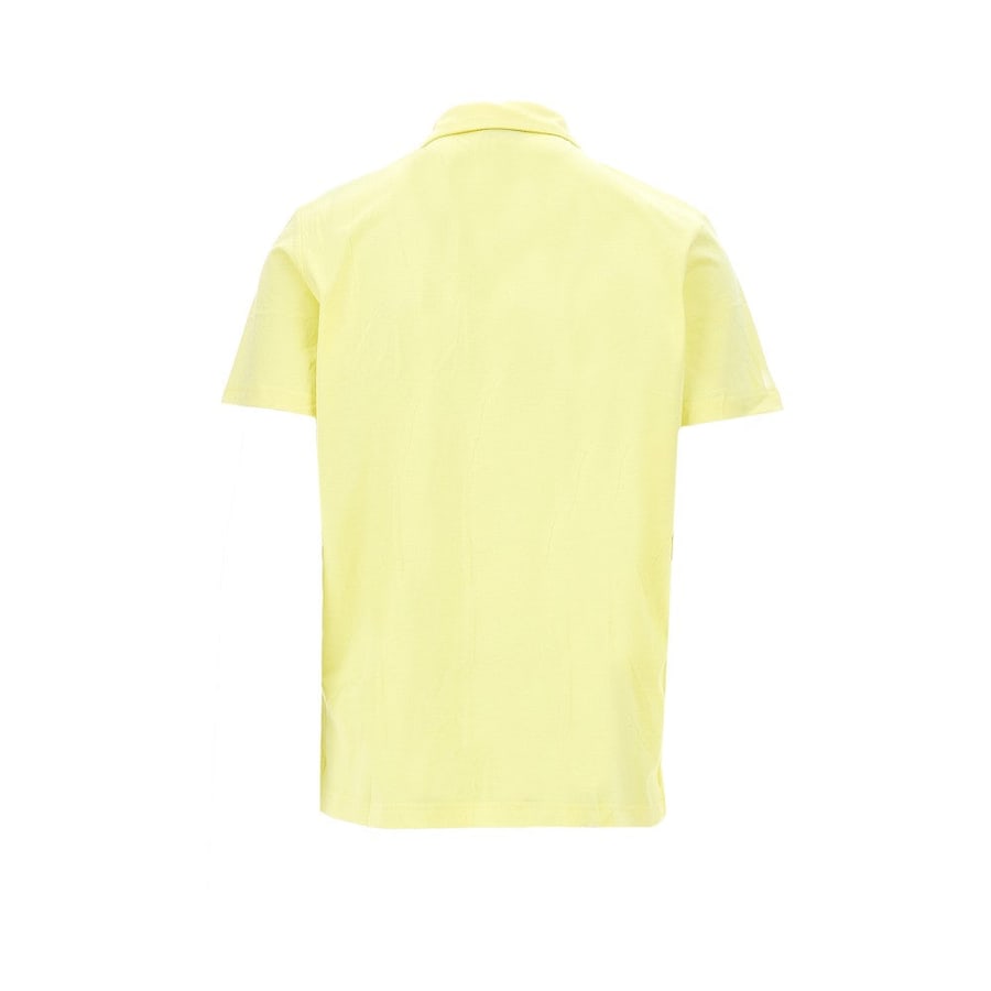 Emporio Armani Polo in jersey con patch Eagle, view 3
