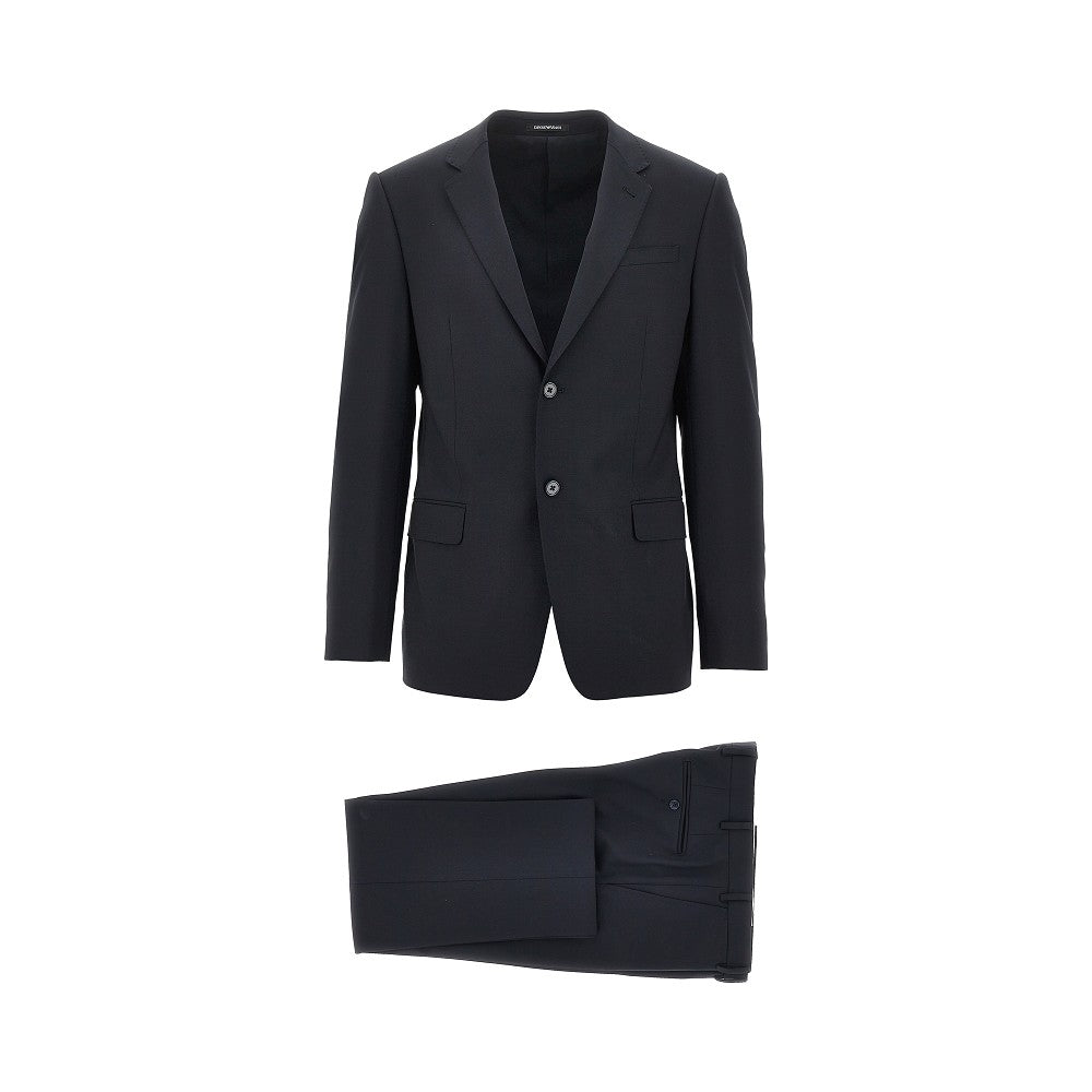 Emporio Armani Abito sartoriale 'M Line' in lana stretch