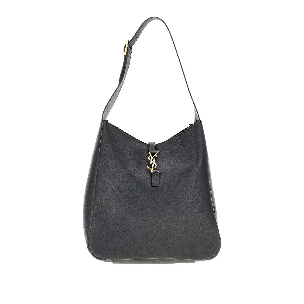 Saint Laurent Borsa 'Le 5 à 7' grande in pelle granata