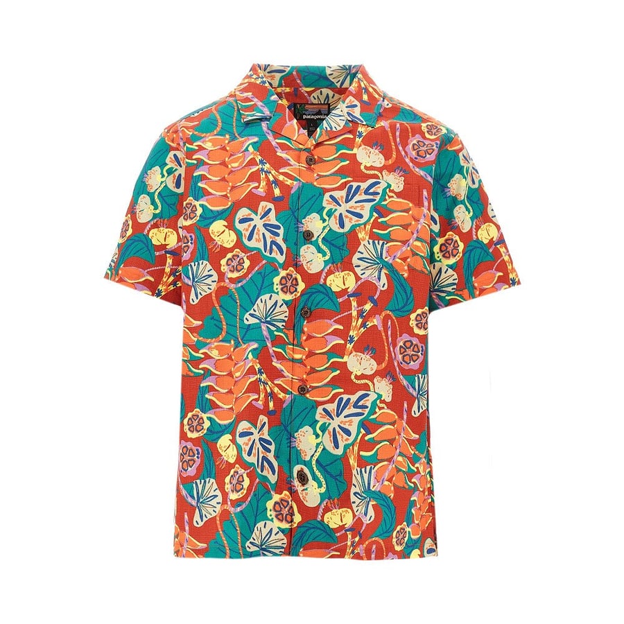 PATAGONIA Camicia 'Tidal Threads' in cotone stampato