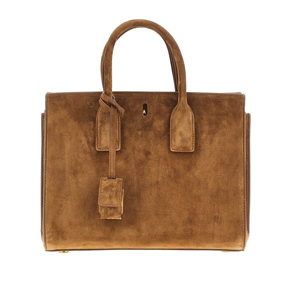 Saint Laurent Borsa Sac de Jour piccola in suede