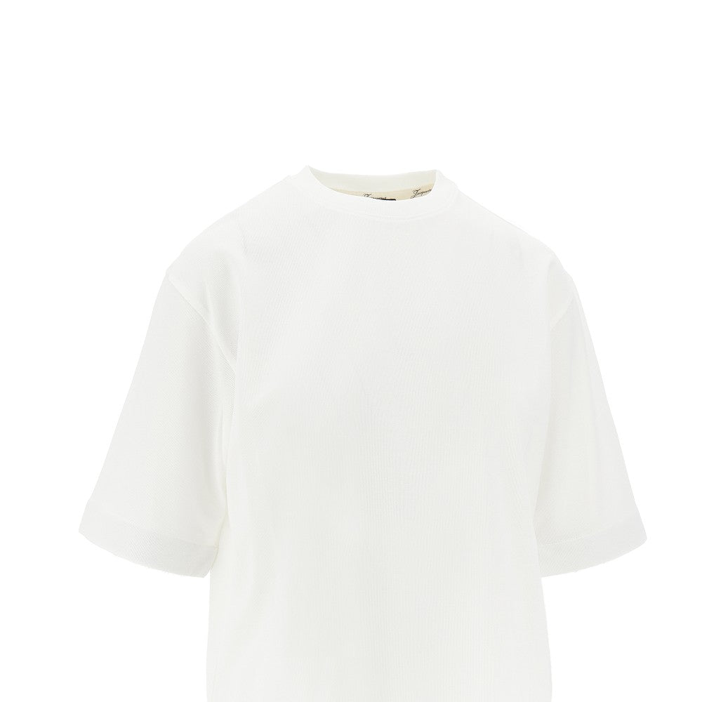 Jacquemus T-shirt 'Ventadou' effetto carta, view 2