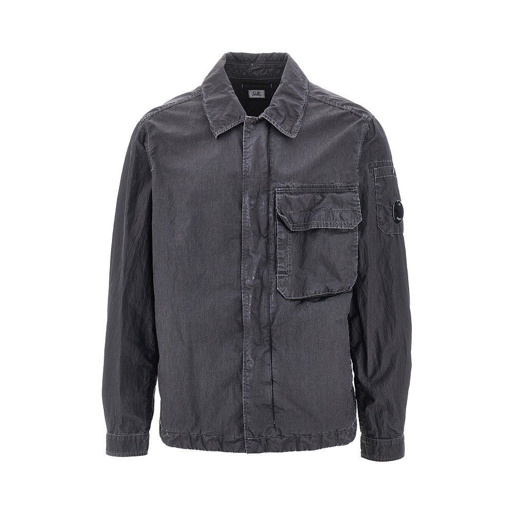 C.P. Company Overshirt in tessuto 50 Fili Wax