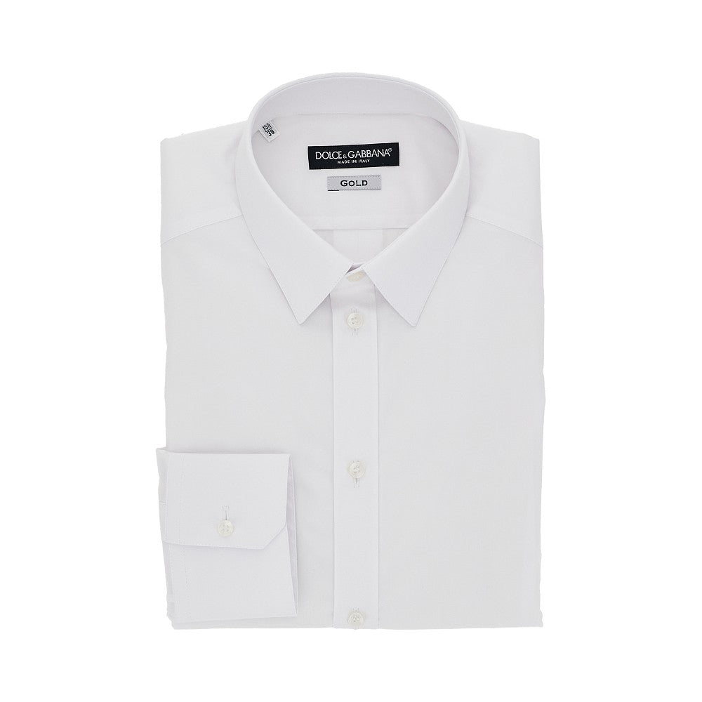 Dolce & Gabbana Camicia Gold Fit in popeline stretch