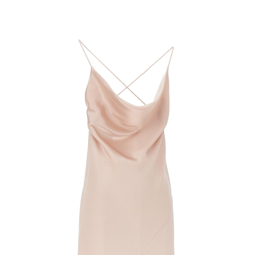 Pinko Slipdress lungo in satin, view 2