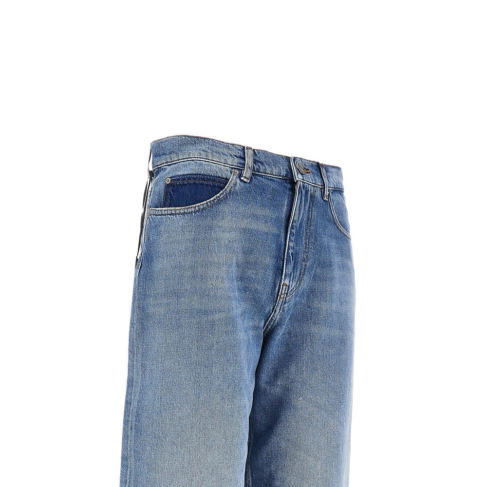 Pinko Jeans Balloon Fit con orlo sfrangiato, view 2