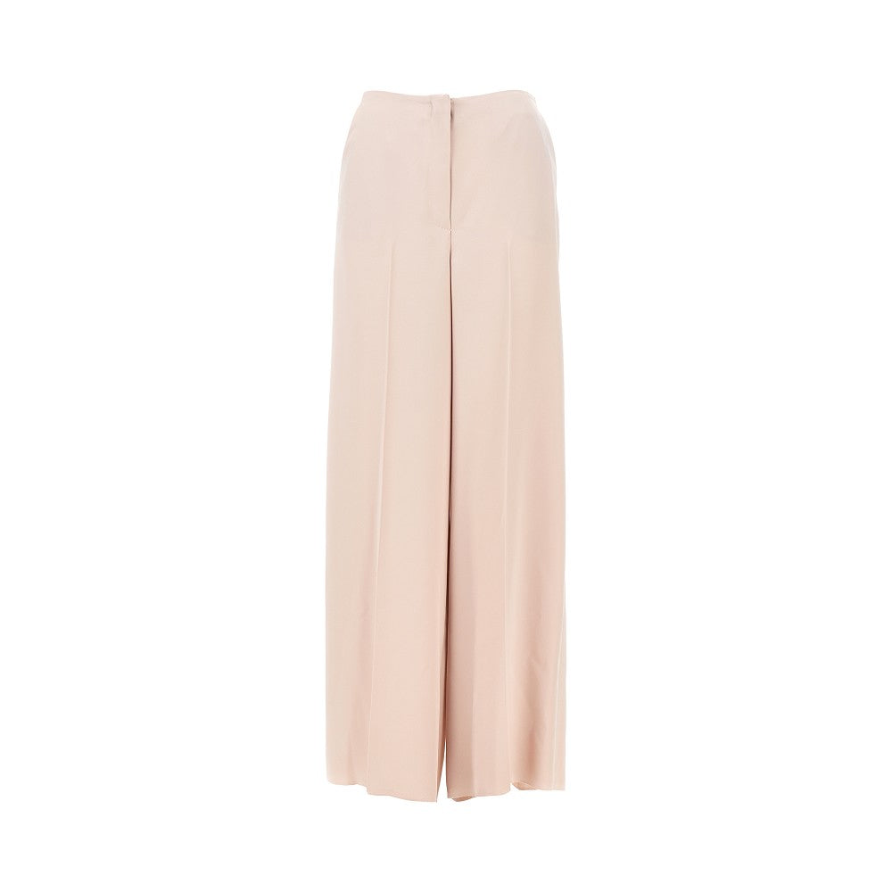 Pinko Pantalone a gamba ampia in satin