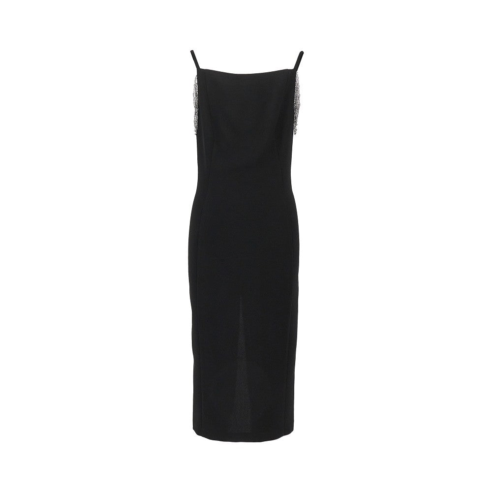 Pinko Abito midi con spalline gioiello