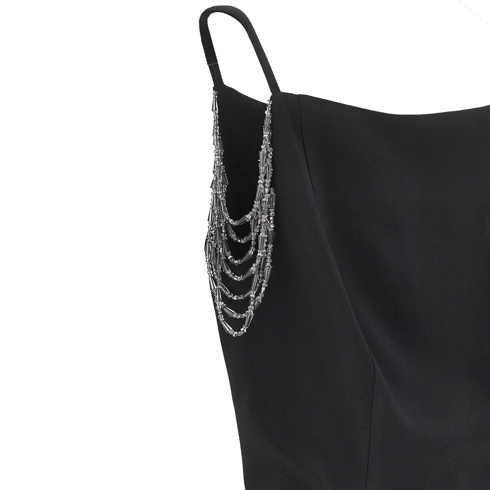 Pinko Abito midi con spalline gioiello, view 2