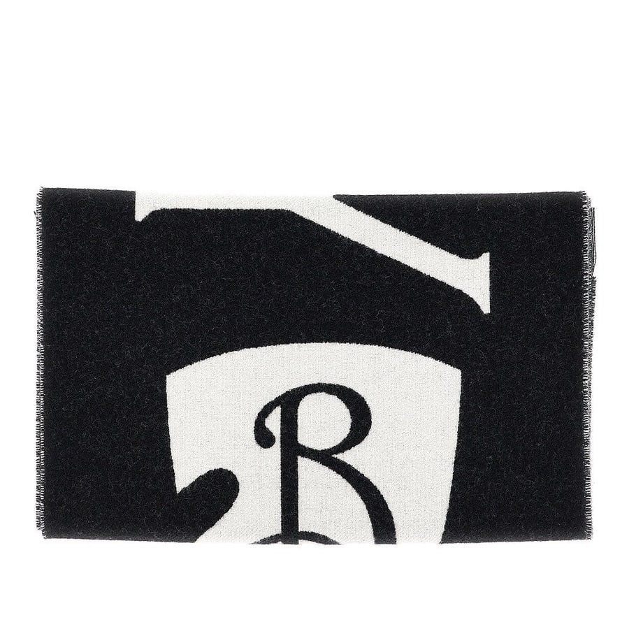 Burberry Sciarpa in lana con logo