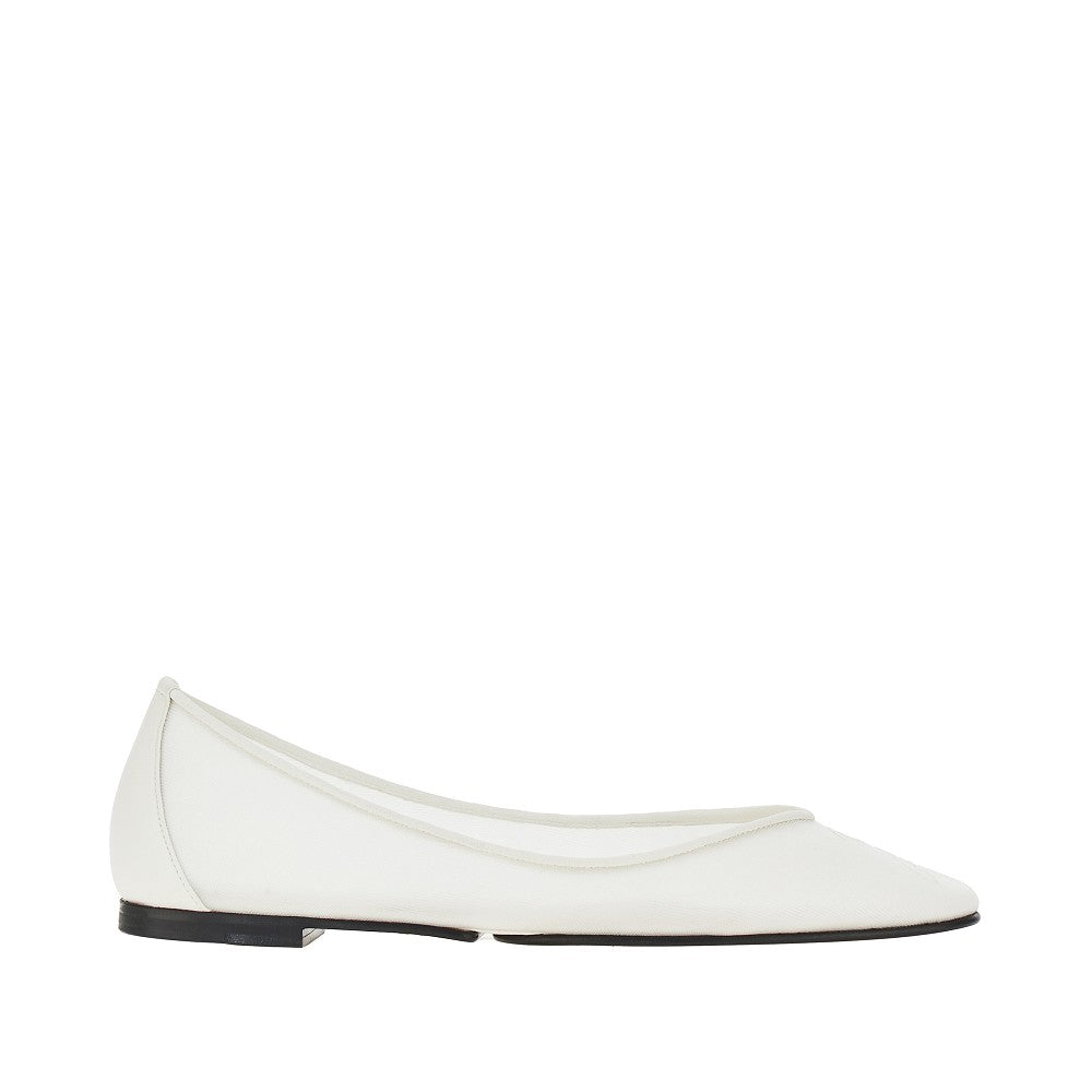 Jacquemus Ballerine in mesh 'Ovalo'