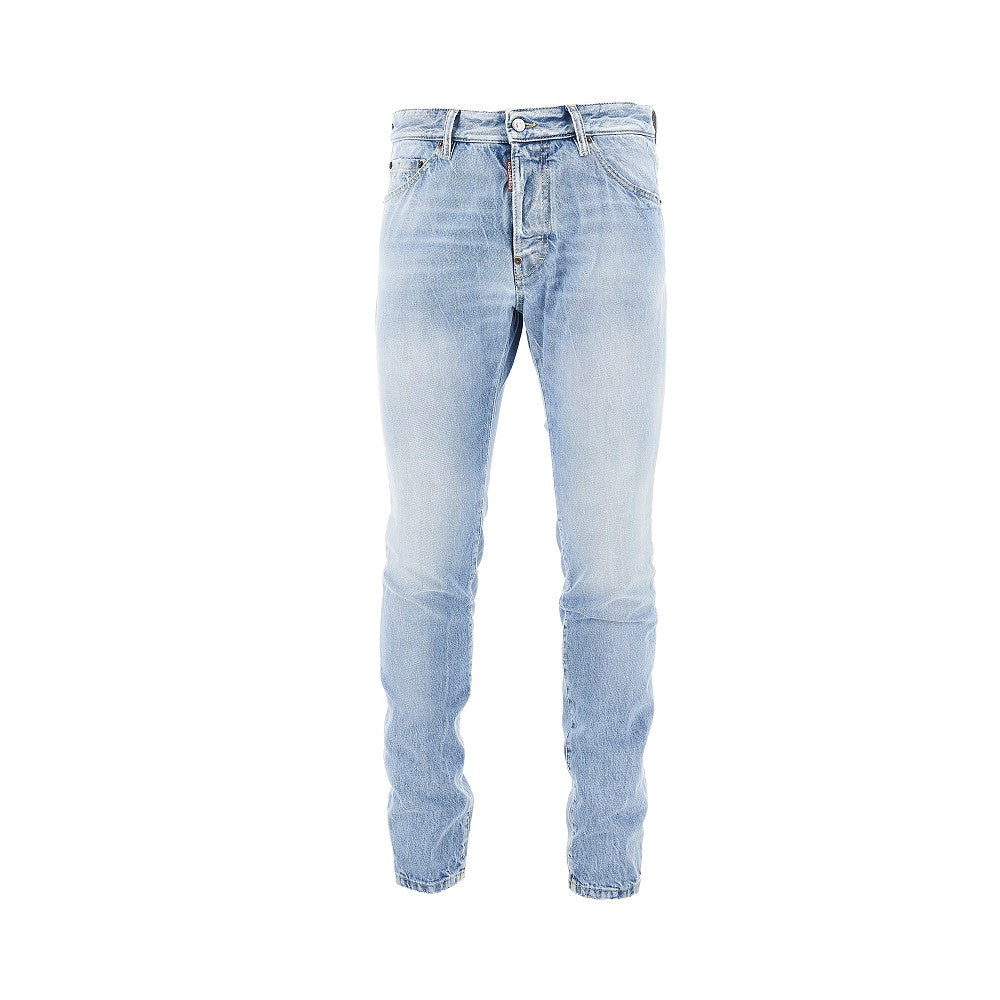 Dsquared2 Jeans Teddy in denim distressed