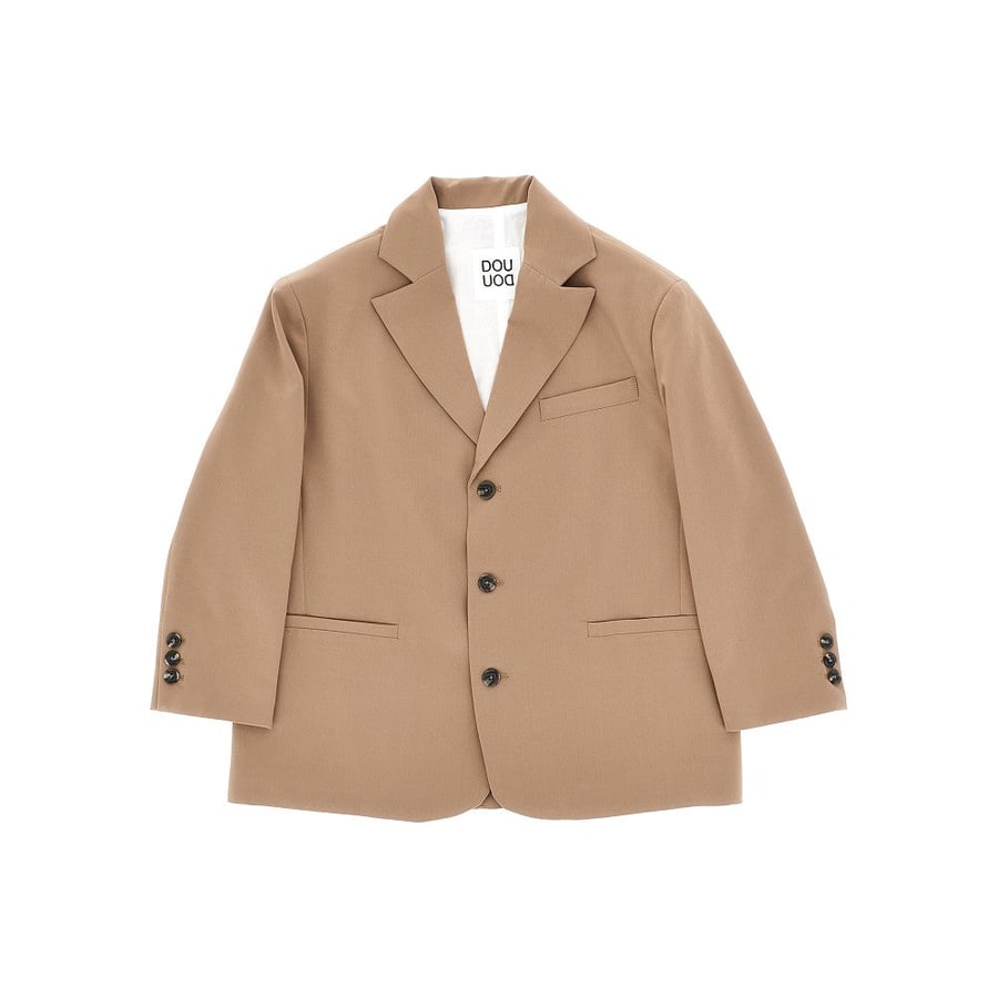 DOUDOU Blazer monopetto oversize
