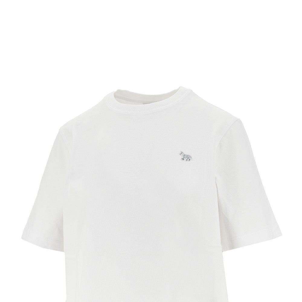 MAISON KITSUNE T-shirt Comfort Fit con patch 'Baby Fox', view 2