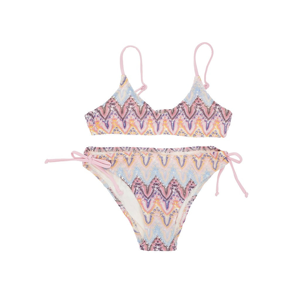 SAINT BARTH Bikini 'Paloma' in tessuto Raschel